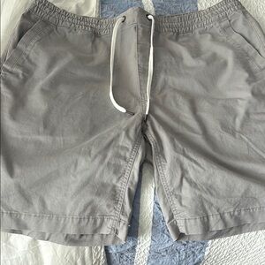 Polo by Ralph Lauren Gray Flat Front Men Shorts